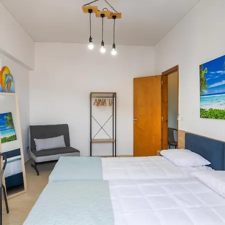Sea View Flat At Ragia Beach! Lägenhet *