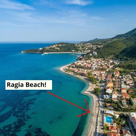 Lägenhet Sea View Flat At Ragia Beach! *