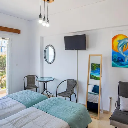 Sea View Flat At Ragia Beach!
